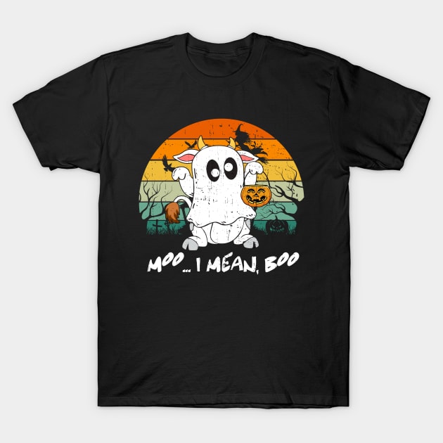 Moo i mean boo T-Shirt by ARRIGO